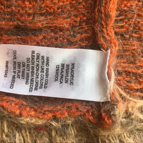 Lucy & Laurel ANTHROPOLOGIE Alpaca Blend Size S - Picture 6 of 7